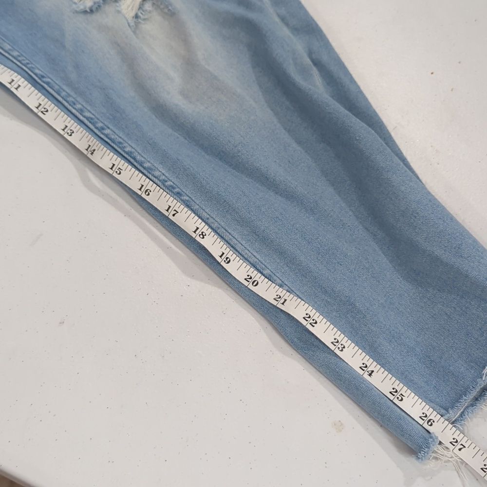 Vigoss Jeans Womens 24 Marley Skinny Distressed Light Wash - Picture 12 of 12
